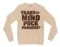 Yaaru Da Avan Mind Puck Panardu Men/Unisex Long Sleeve T-Shirt in Natural Color